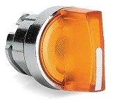 SELECTOR 2 POSICIONES MANTENIDO NARANJA ILUMINADO 22MM MANETA CORTA HARMONY XB4