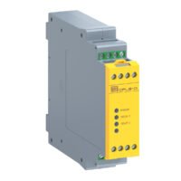 MODULO DE SEGURIDAD PARA CORTINAS DE SEGURIDAD 24VDC REINICIO MAN/AUTO 3NA 1NC