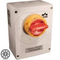 INTERRUPTOR DESCONECTADOR 40A EN GABINETE PLASTICO AMARILLO IP66 TAMAÑO U2