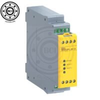 MODULO DE SEGURIDAD PARA CORTINAS DE SEGURIDAD 24VDC REINICIO MAN/AUTO 3NA 1NC