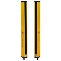 KIT DE CORTINAS DE SEGURIDAD 600mm DE DEDOS 14mm EMISOR/RECEPTOR CON BASE 24VDC PROTECCION IP65 5mts PNP cat4
