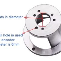 SOPORTE DE ENCODER ALUMINIO