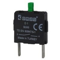 CONTACTO NORMALMENTE ABIERTO MONTAJE EN SOPORTE PARA BOTON DE 16MM