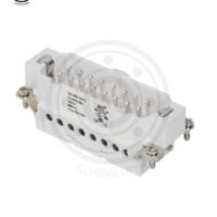 CONECTOR INDUSTRIAL INSERTO 16P MACHO 16POLOS+T 16A