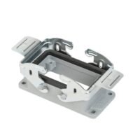 CONECTOR INDUSTRIAL BASE CORTA 10P ALUM. P/ 10 POLOS+T