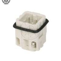CONECTOR INDUSTRIAL INSERTO 3P MACHO 3P +T 10A